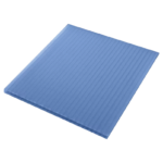 Lámina en Policarbonato Alveolar Azul