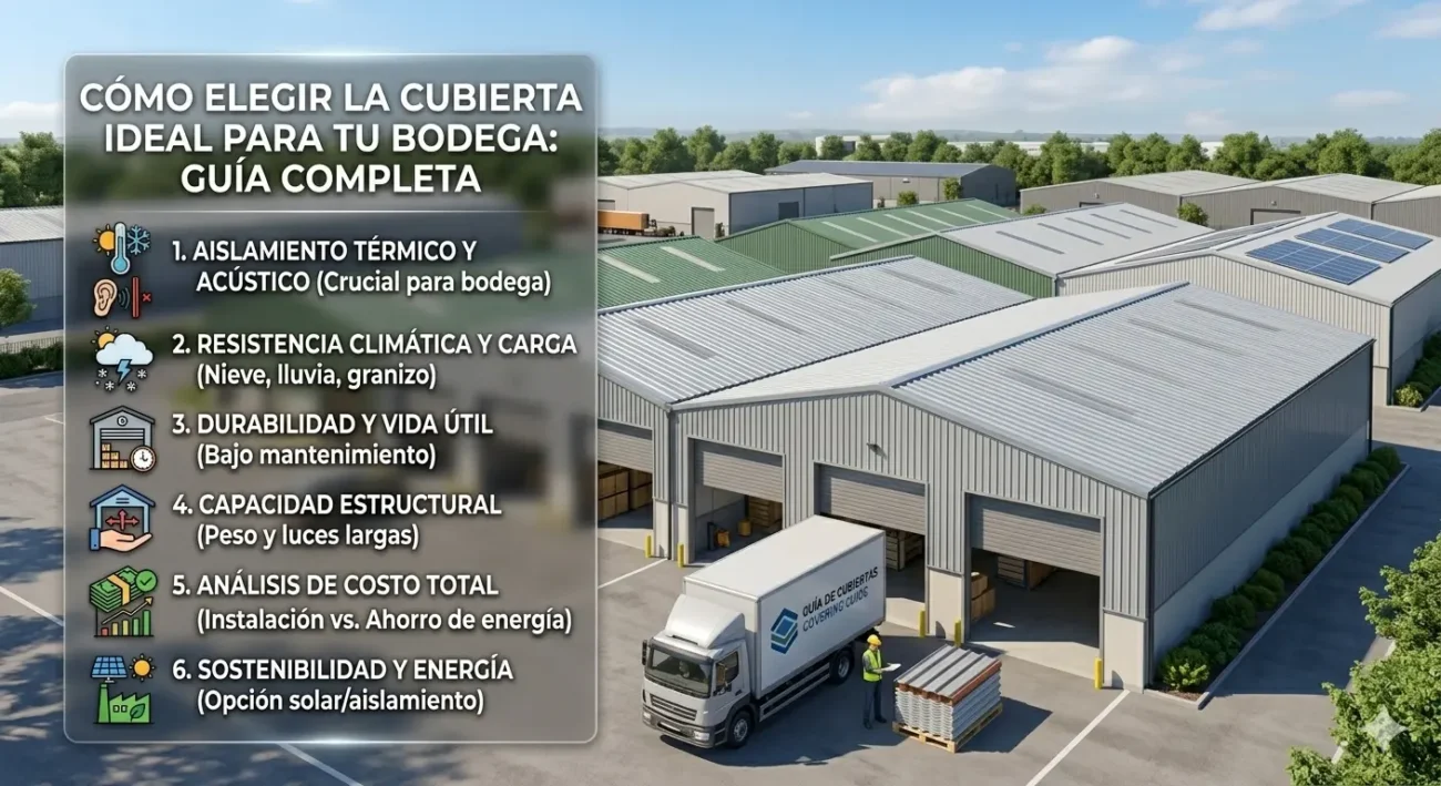 Cómo Elegir la Cubierta Ideal para Tu Bodega Guía Completa