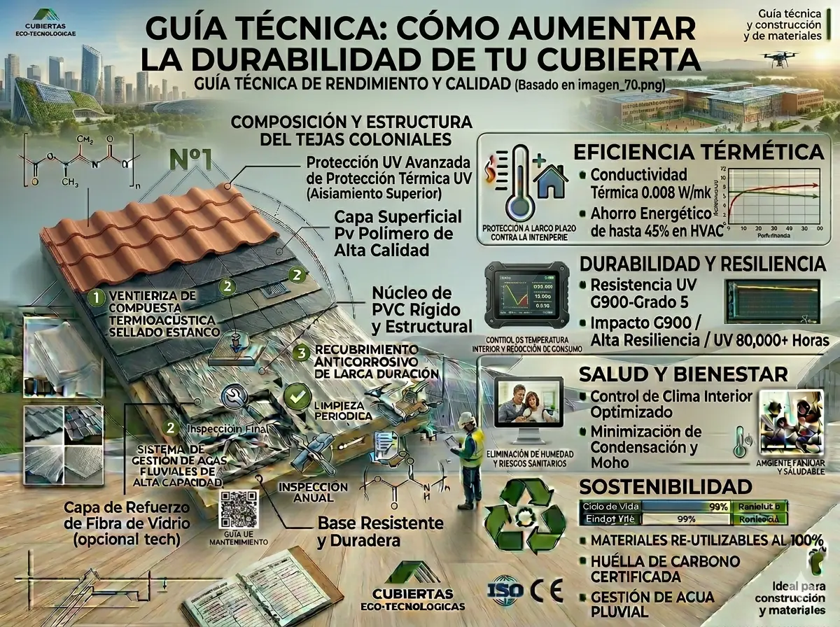 Cómo Aumentar la Durabilidad de las Cubiertas en Proyectos Industriales