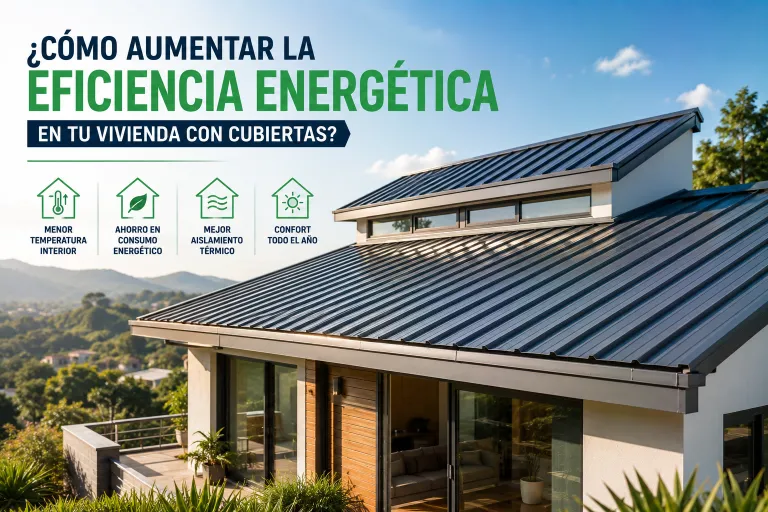 ¿Cómo Aumentar la Eficiencia Energética en tu Vivienda con Cubiertas?