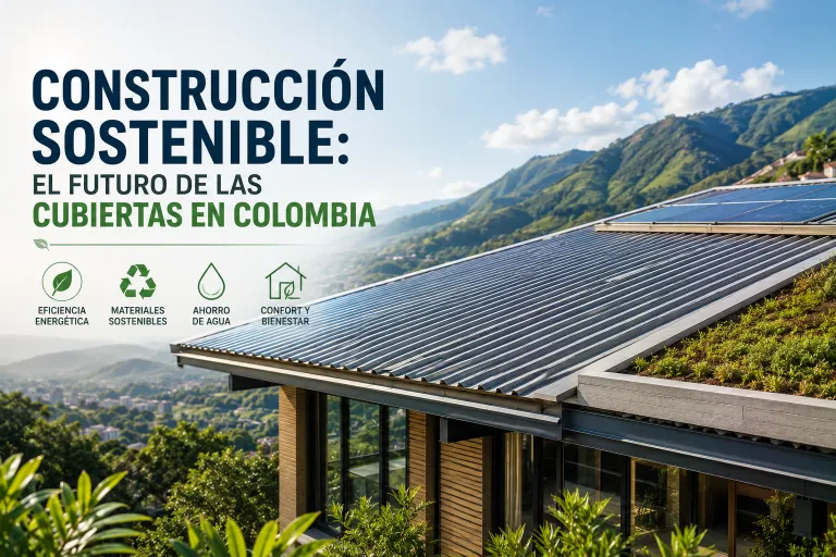 Construcción Sostenible: El Futuro de las Cubiertas en Colombia