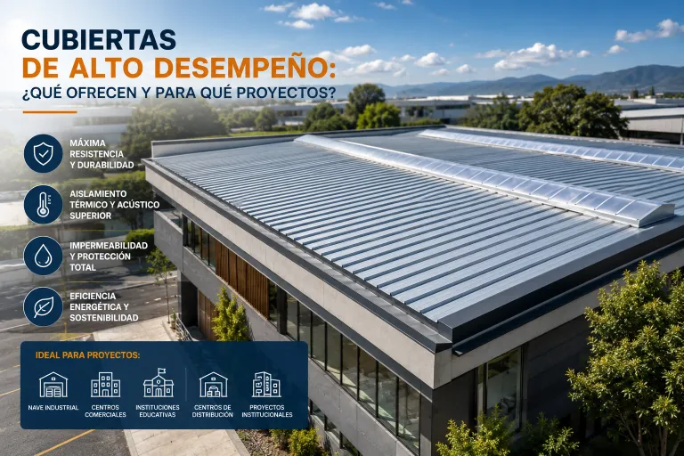 Cubiertas de Alto Desempeño: ¿Qué Ofrecen y Para Qué Proyectos?