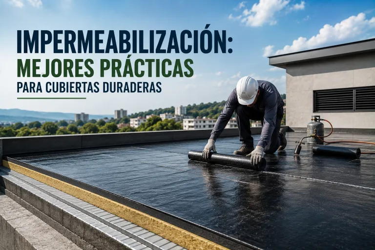 Impermeabilización: Mejores Prácticas para Cubiertas Duraderas