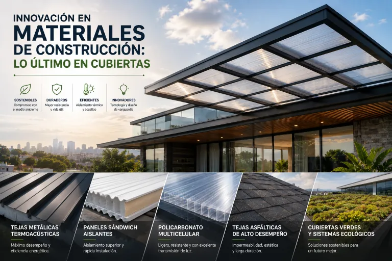 Innovación en Materiales de Construcción: Lo Último en Cubiertas