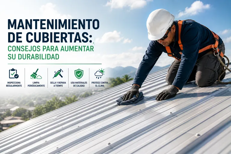 Mantenimiento de Cubiertas: Consejos para Aumentar su Durabilidad
