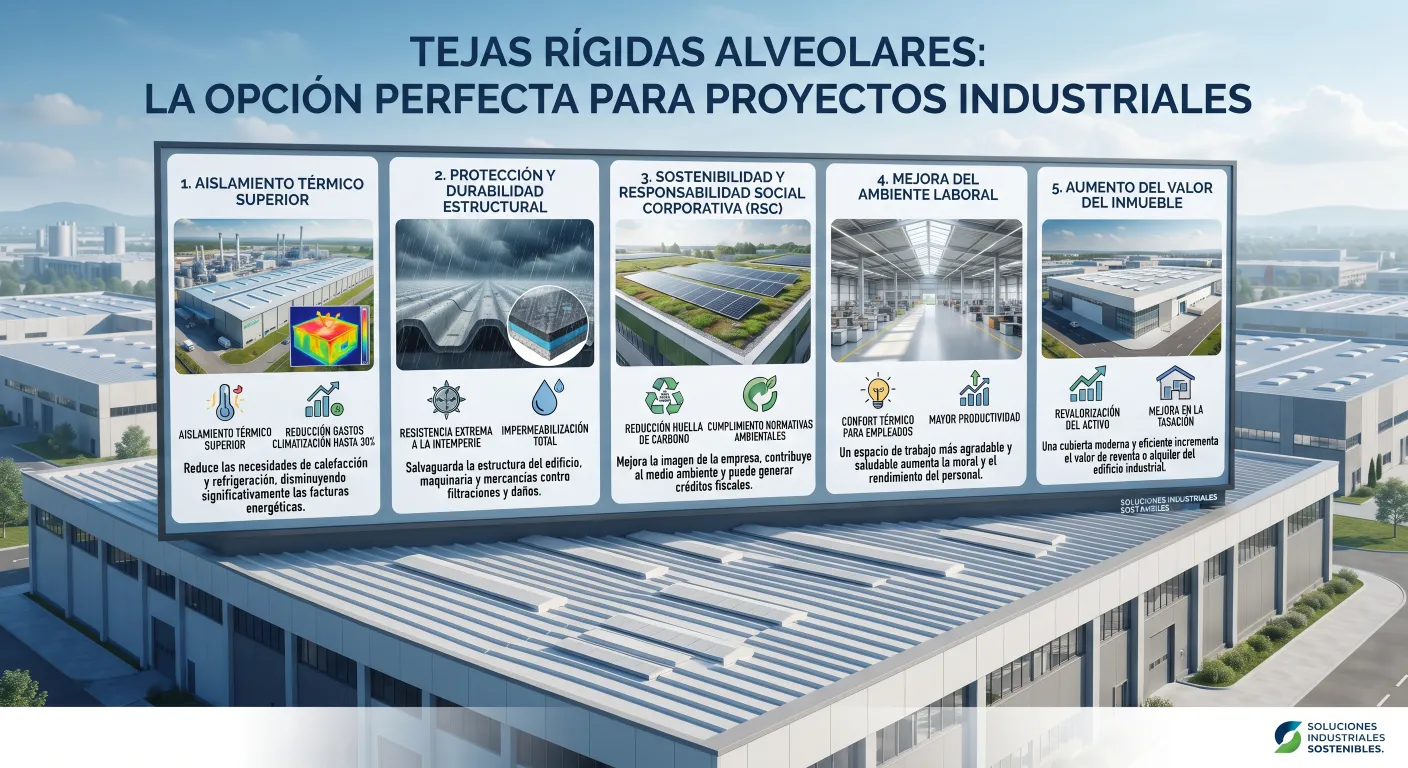 Tejas Rígidas Alveolares: La Opción Perfecta para Proyectos Industriales